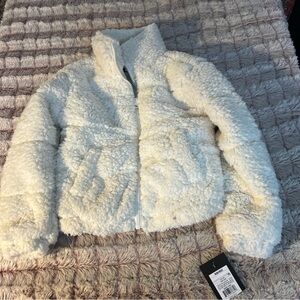 Fluffy Off White Girl Art Class
Jacket Size S Or 6/ 6x